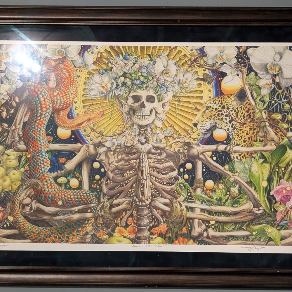 Vibrant Grateful Dead Mother Earth Art